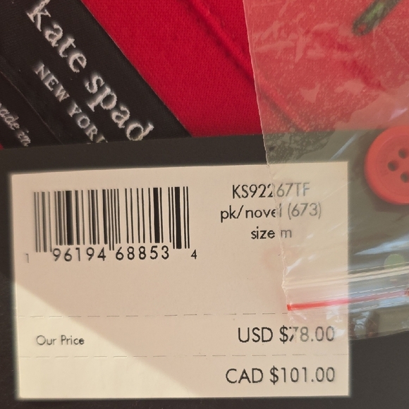 🎄NWT🎄 Kate Spade Red Pajama Set - Picture 5 of 9
